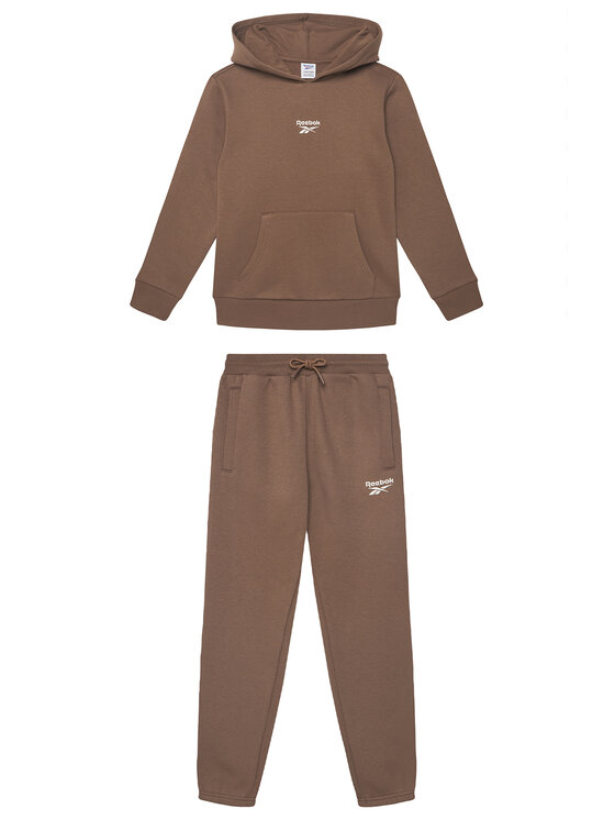 Reebok Reebok Trenirka komplet RK95228CCB Rjava Regular Fit