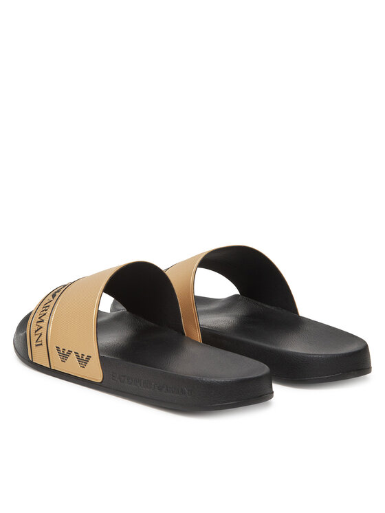 EA7 Emporio Armani Šľapky EA7 Emporio Armani 7X000110 AF15128 FC001 Zlatá