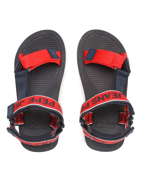 Pepe Jeans Босоніжки Pepe Jeans Pool Tape B PBS70056 Червоний