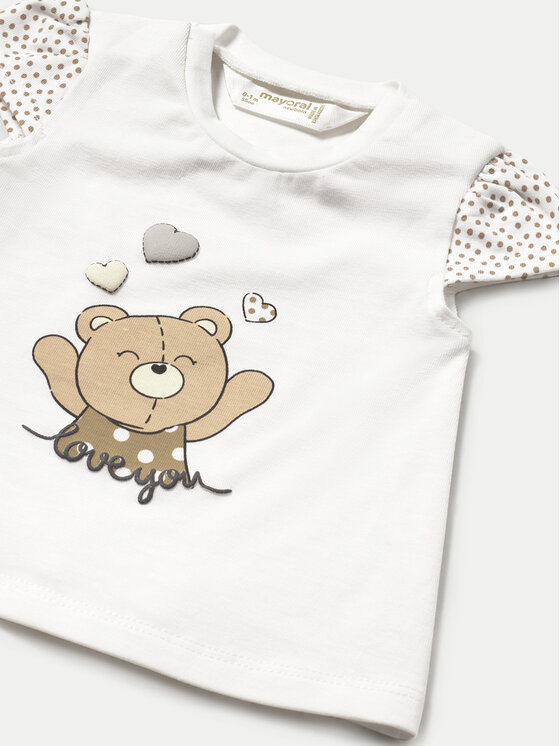 Mayoral Mayoral Футболка 1070 Білий Regular Fit