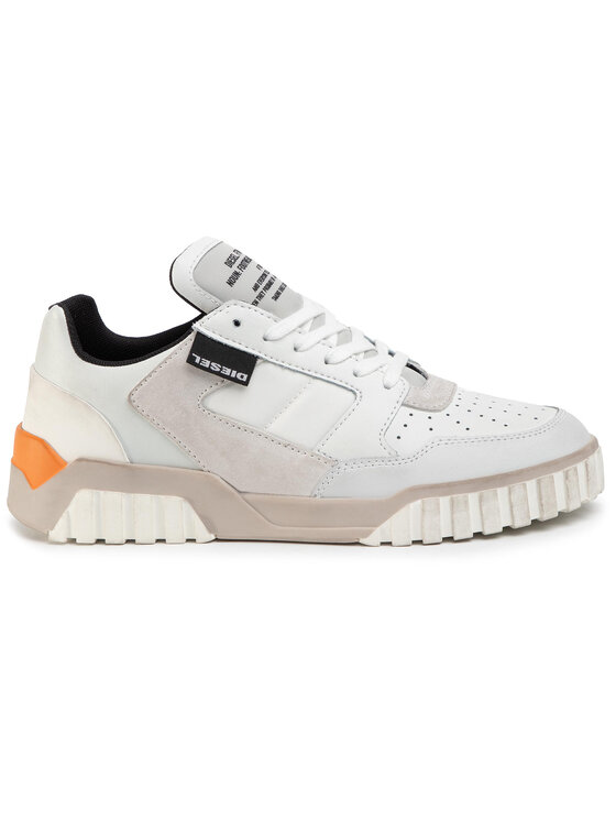 Sneakersy Diesel S-Rua Low90 Y02118 P0823 H7820 Biały | Eobuwie.com.pl