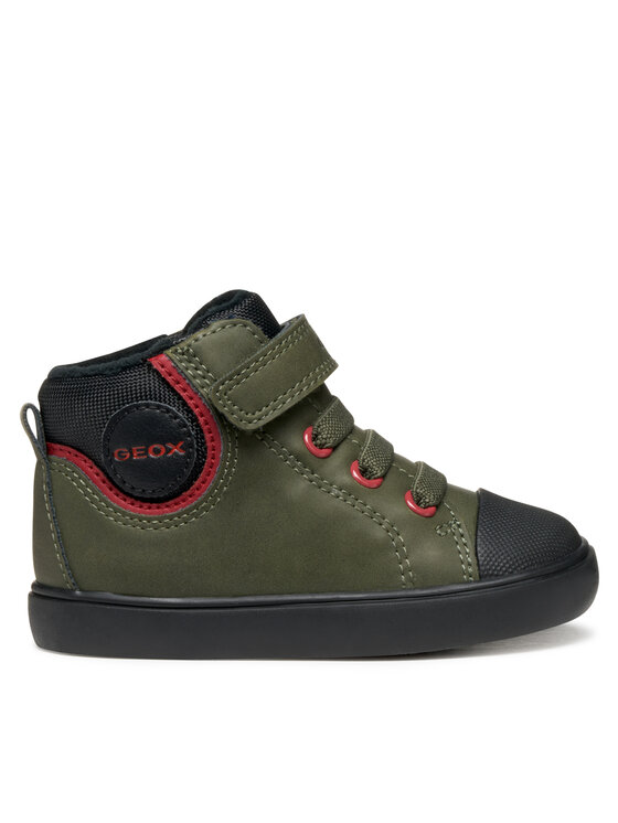 Geox Snīkeri Geox B Gisli B461NC 0MEFU C0450 Haki