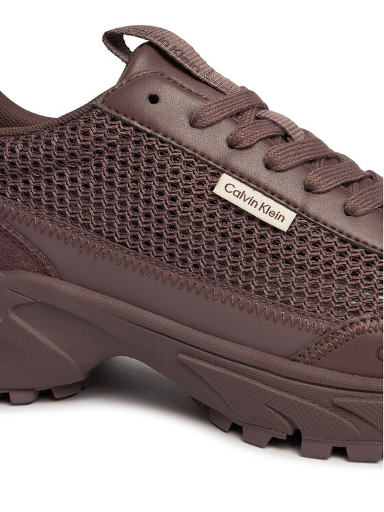 Calvin Klein Αθλητικά Calvin Klein Hike Runner Lup Lin Mesh HW0HW03000 Καφέ