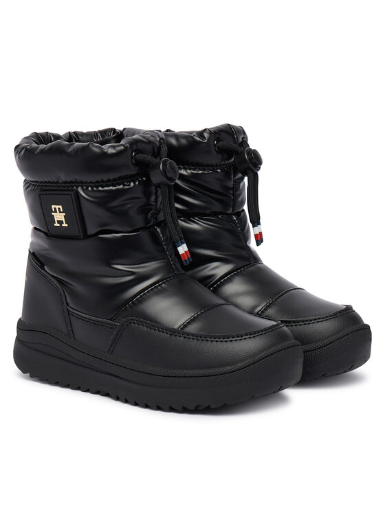 Tommy Hilfiger Botas de nieve Tommy Hilfiger Loki T3AD-35206-1474 M Negro