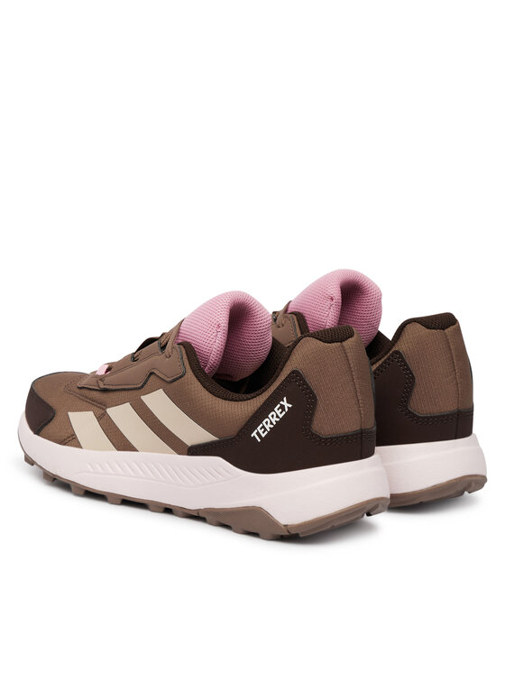 adidas Трекінгові черевики adidas Terrex Anylander Junior Hiking Traxion Shoes JR9718 Коричневий