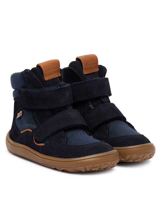 Froddo Čižmy Froddo Barefoot Tex Winter Tl G3160247-T M Tmavomodrá