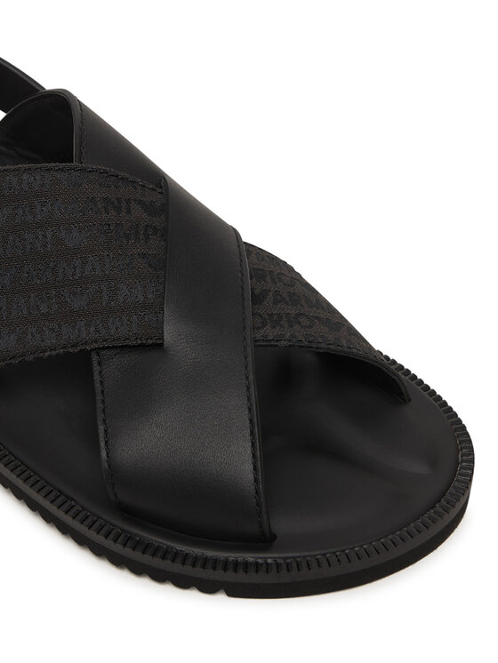 Emporio Armani Босоніжки Emporio Armani EM004323 AF25617 MC012 Чорний