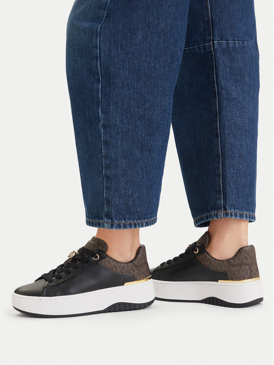 MICHAEL Michael Kors Sneakersy MICHAEL Michael Kors 43F5DTFS6L Hnědá