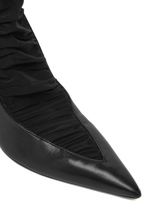 Patrizia Pepe Členková obuv Patrizia Pepe 2Y0020/V038-K103 Čierna