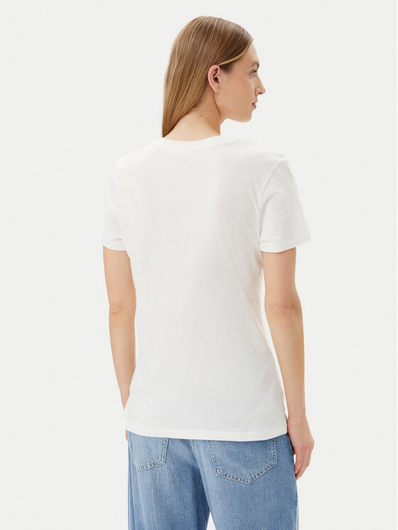 Guess Guess Футболка E5GI03 K8G01 Білий Regular Fit