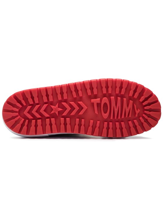 Tommy Jeans Hótaposó Tommy Jeans Corporate Snowboot EN0EN00418 Sötétkék