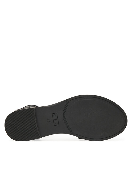 Guess Sandali Guess FLJSIY FAB03 Črna