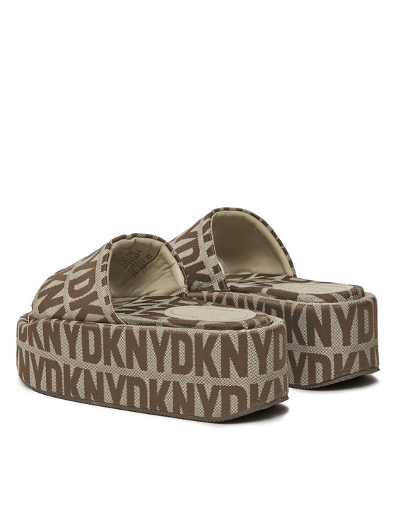 DKNY Klapki DKNY Vyra DKNY Beżowy