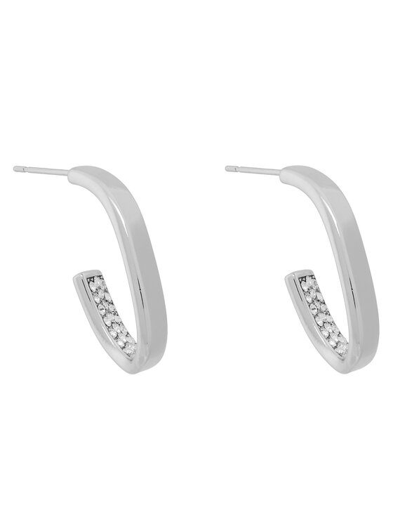 Guess Σκουλαρίκια Guess JUBE06 434JW Ασημί