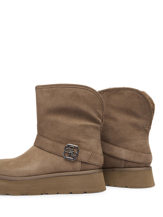 Guess Sněhule Guess FLFDOL ESU10 Hnědá