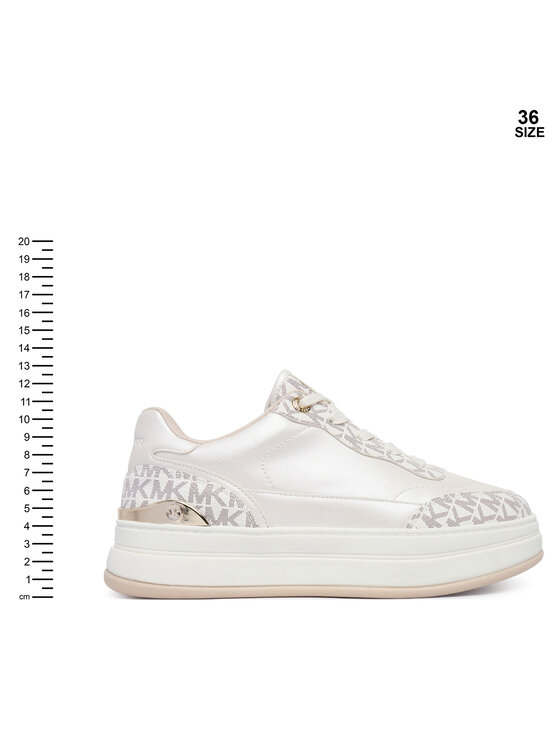 MICHAEL Michael Kors Снікерcи MICHAEL Michael Kors Hayes MK02735257 Кремовий