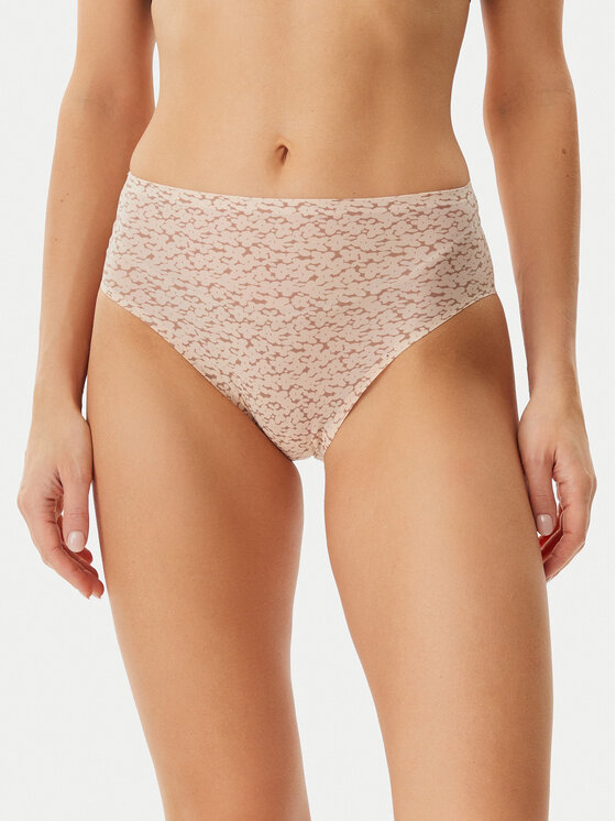 Chantelle Chantelle Класичні труси з високою талією Soft Stretch C11DC9 Бежевий