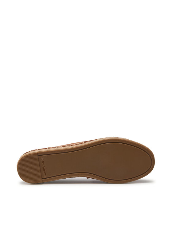Tory Burch Espadrilky Tory Burch Ines Embellished Espadrille 84239 Hnedá