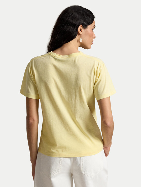 Polo Ralph Lauren Polo Ralph Lauren Camiseta 211B17792001 Amarillo claro Regular Fit