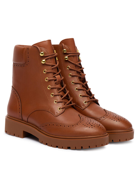 LAUREN RALPH LAUREN Gležnjarji LAUREN RALPH LAUREN Alysn 802977885001 Rjava