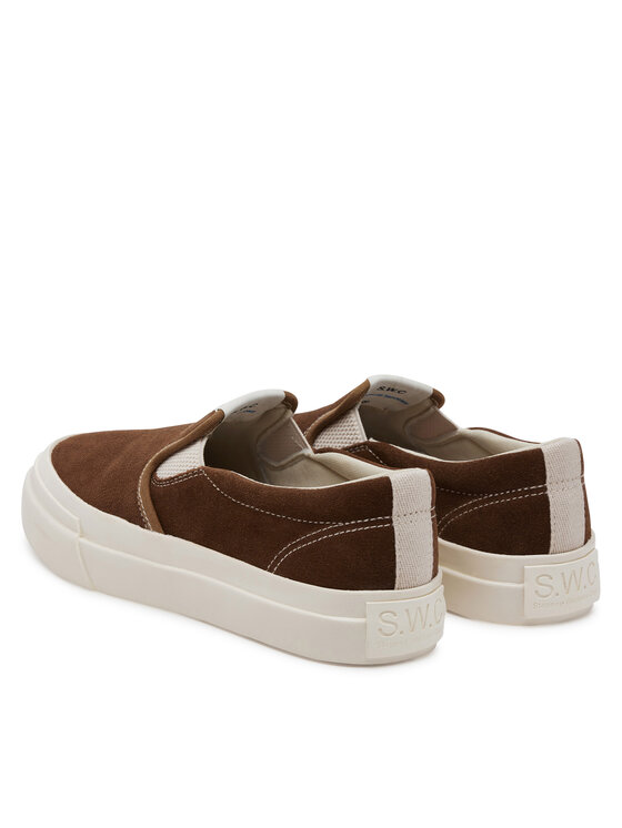 S.W.C Stepney Workers Club Tenisky S.W.C Stepney Workers Club Lister YA03204 Hnedá