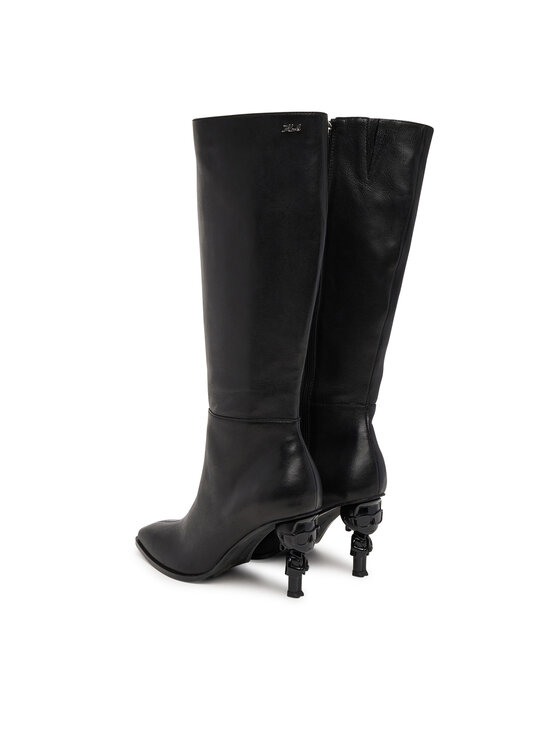 KARL LAGERFELD Чоботи KARL LAGERFELD KL39175 Чорний
