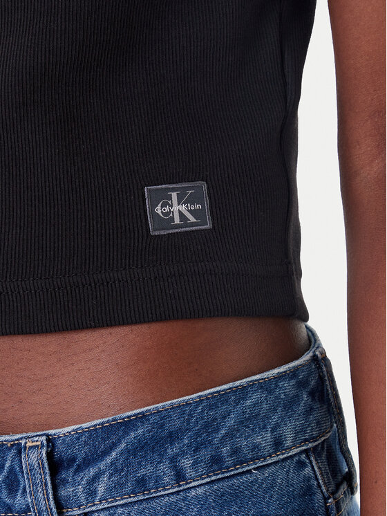 Calvin Klein Jeans Calvin Klein Jeans Marškinėliai LV047C910G Juoda Regular Fit