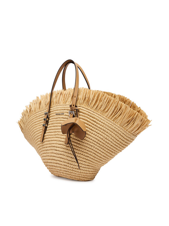 MICHAEL Michael Kors Дамска чанта MICHAEL Michael Kors Isa 30S6S9FT1W Бежов