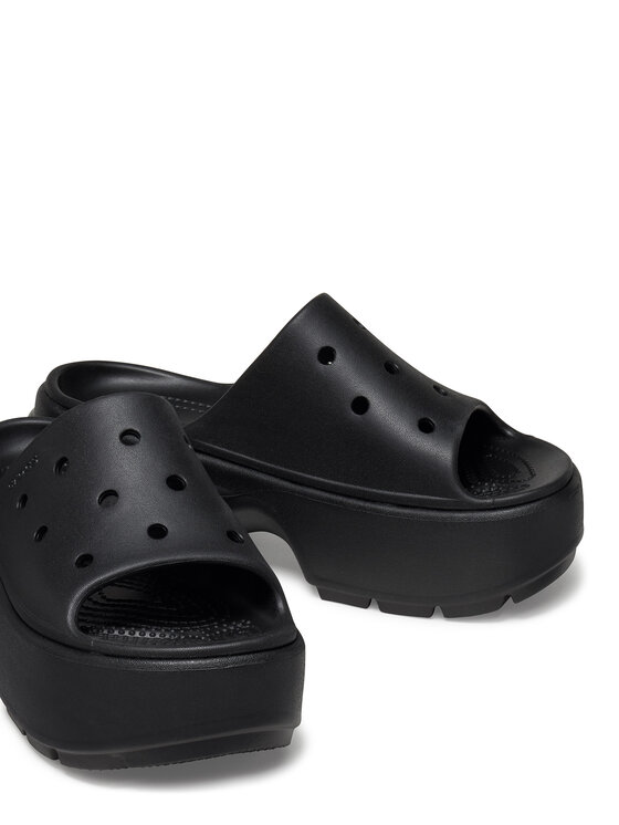 Crocs Klapki Crocs Stomp Slide 209346 Czarny
