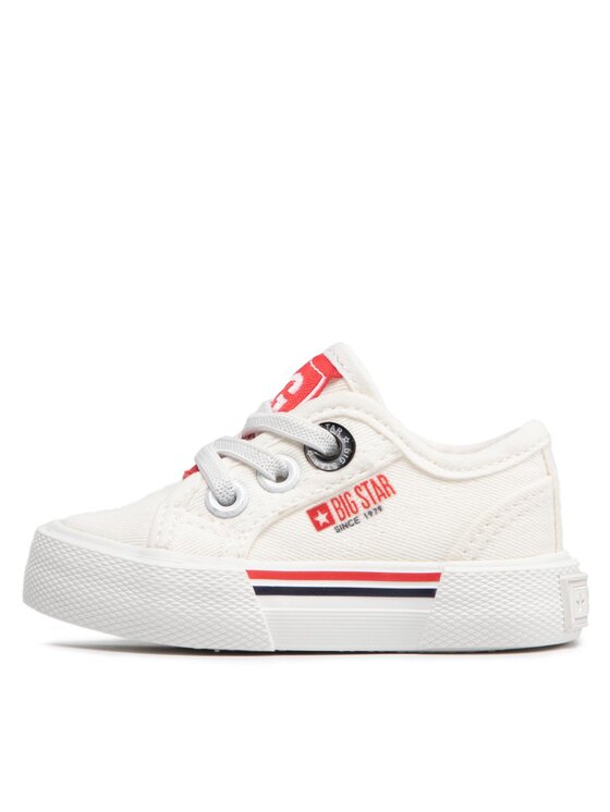 Big Star Shoes Tenis superge Big Star Shoes JJ374160 Bela