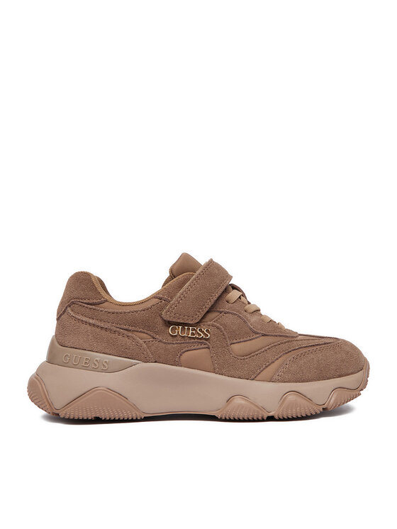 Guess Sneakersy Guess EO-CP40GG24W2026 Beżowy ciemny