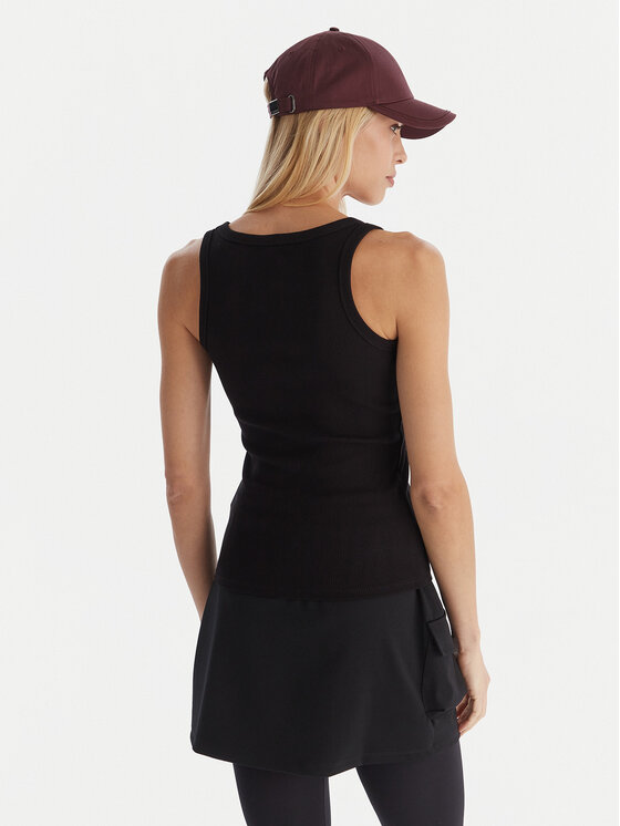 Guess Guess Топ Colette V4YP06 K8RT2 Чорний Slim Fit