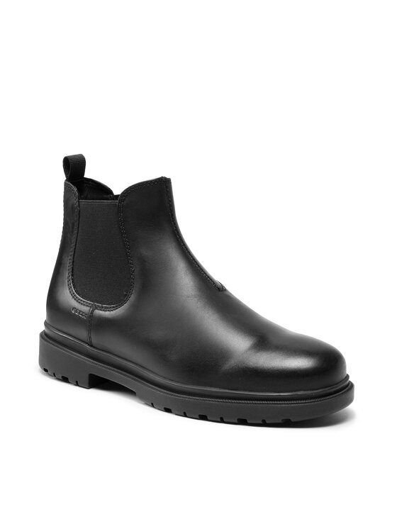 Geox Jātnieku stila puszābaki Geox U Andalo A U16DDA-00045 C9999 Melns