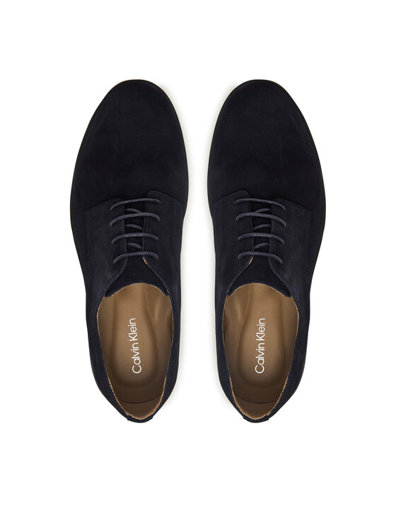 Calvin Klein Κλειστά παπούτσια Calvin Klein Ess Rubber Derby Su HM0HM01928 Μαύρο