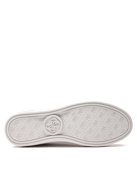 Guess Sneakersy Guess Beckie/Active Lady/Leather Lik FL5BEK FAL12 Biela