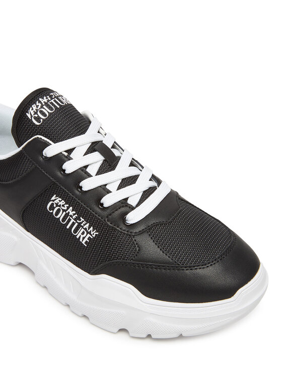 Versace Jeans Couture Снікерcи Versace Jeans Couture 78YA3SC1 Чорний