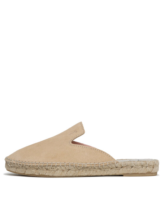 Manebi Еспадрильї Manebi Suede Mules M 1.1 M0 Бежевий