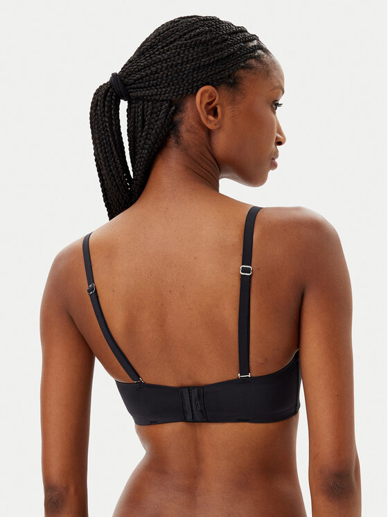 Hunkemöller Hunkemöller Push-Up nedrček Smooth 206740 Črna