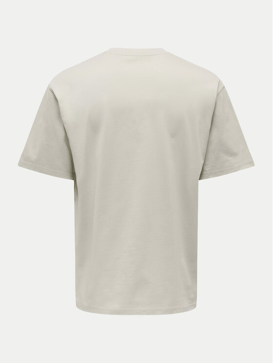 Only & Sons Only & Sons Футболка Fred 22022532 Бежевий Relaxed Fit