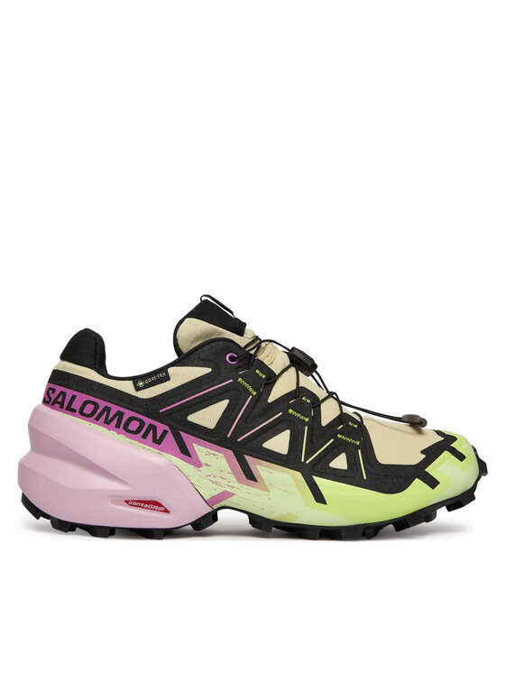 Salomon Взуття для бігу Salomon Speedcross 6 Gore-Tex L47985700 Жовтий
