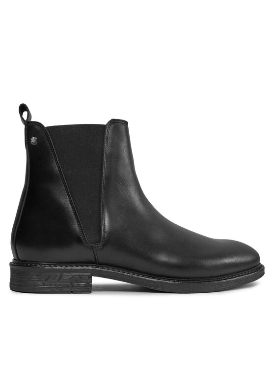 Jack & Jones Členková obuv s elastickým prvkom Jack & Jones 12241133 Čierna