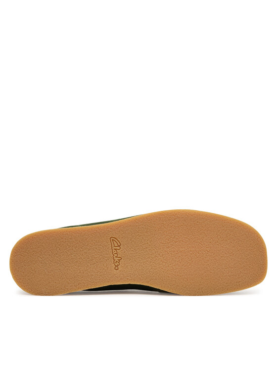 Clarks Туфлі Clarks Wallabee EVO 26186170 Зелений