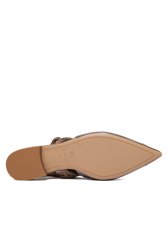 PINKO Босоніжки PINKO Gianira 30 SD0547 P003 Коричневий