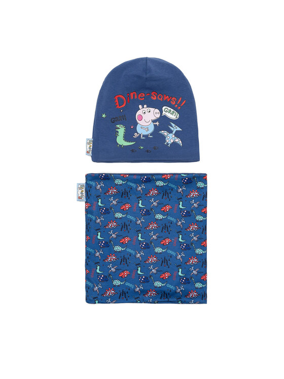 Peppa Pig Set căciulă și fular tip guler Peppa Pig ACCCS-AW24-110PP Bleumarin