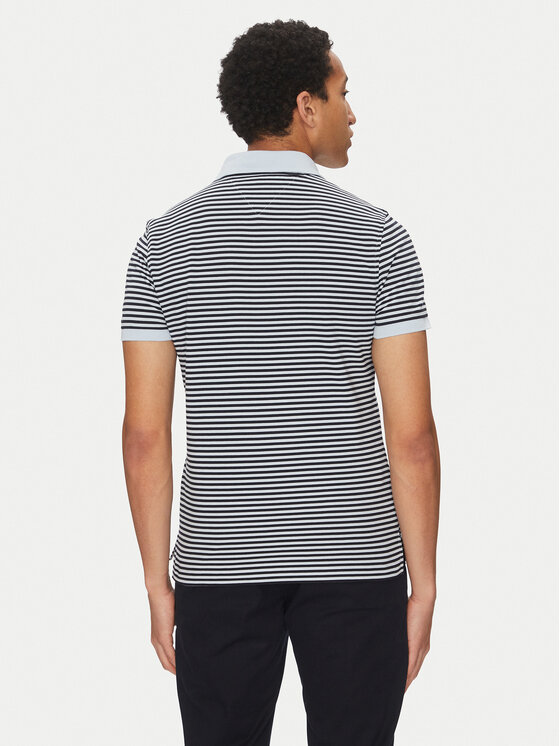 Tommy Hilfiger Tommy Hilfiger Polo majica 1985 MW0MW17771 Mornarsko modra Slim Fit