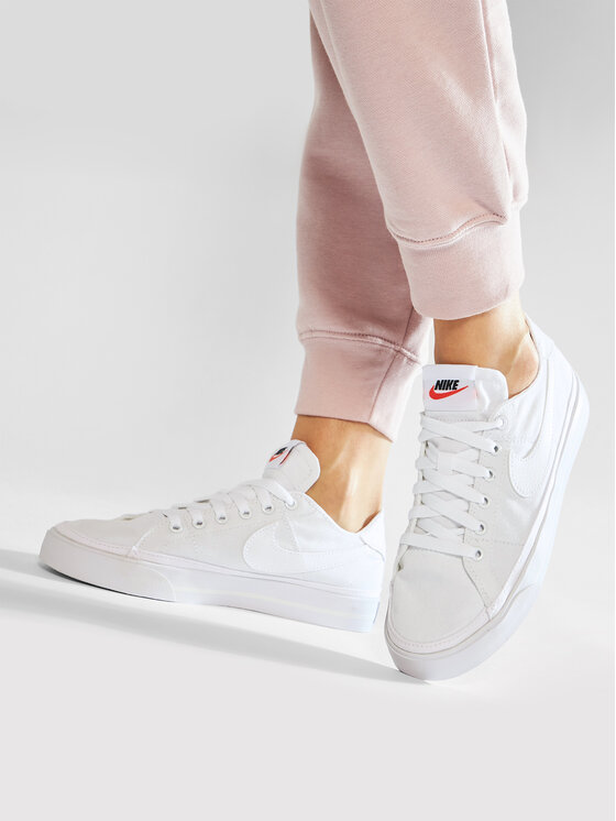Nike Sneakersy Nike Court Legacy Cnvs CZ0294 100 Bílá