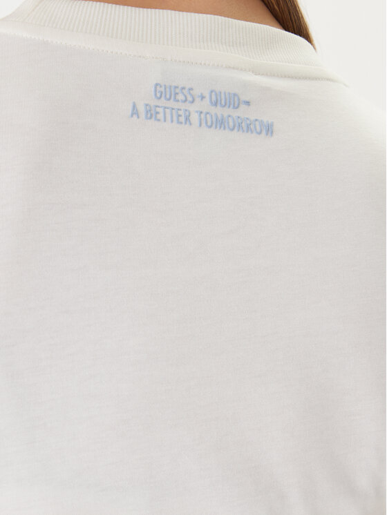 Guess Guess Футболка W6GP02 K2753 Écru Regular Fit