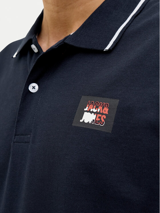 Jack & Jones Jack & Jones Поло Hudson 12269238 Cиній Regular Fit