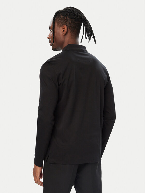 BOSS BOSS Polo Pirol 50544335 Negro Regular Fit
