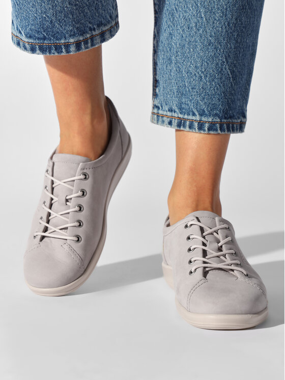 ECCO Sneakersy ECCO SOFT 2.0 20650302386 Sivá